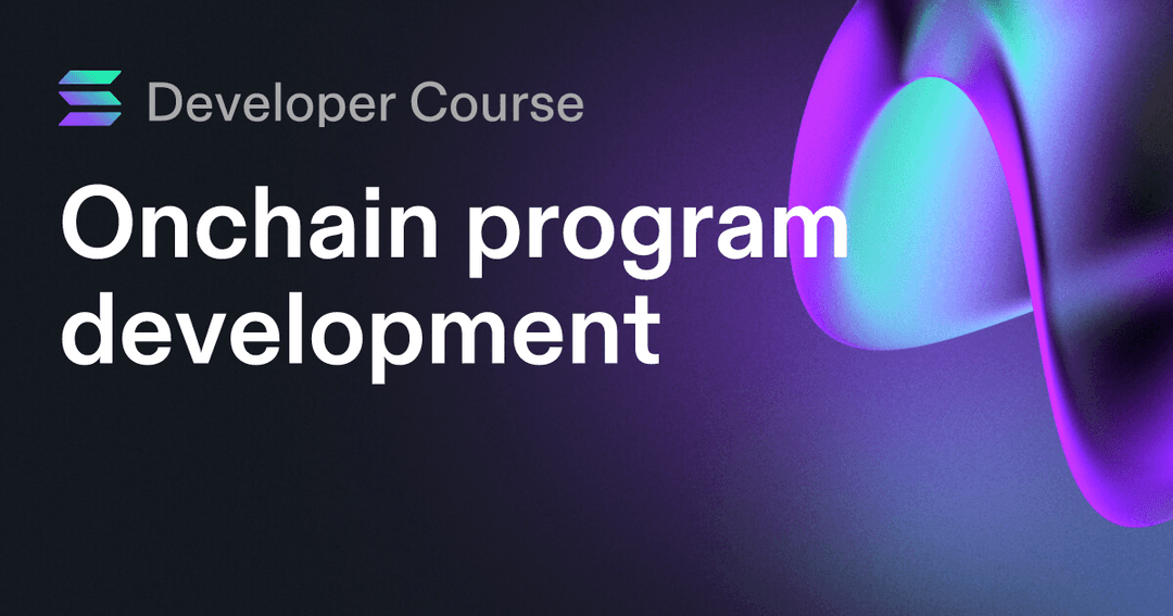 Onchain program development