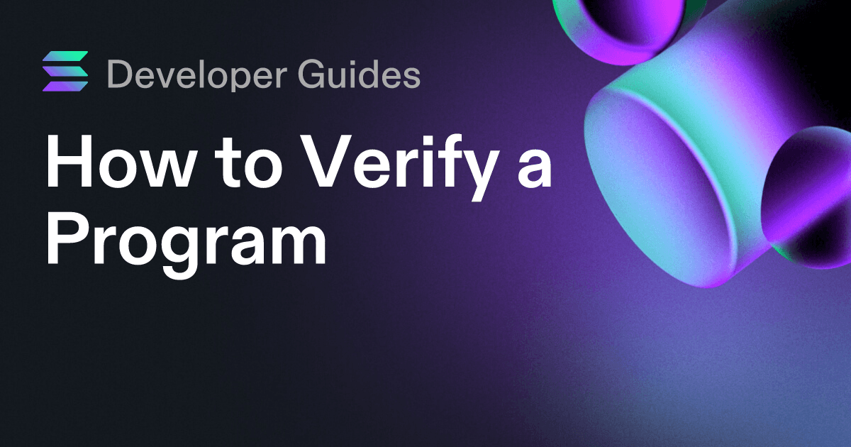 How to Verify a Program